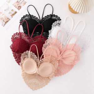 Fancy Butterfly Lace Bra – Light Padded Free Size