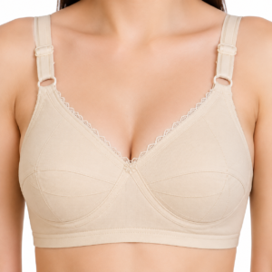 Pure Cotton Summer Bra – Skin Color