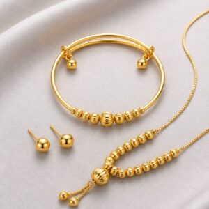 18K Gold Plated Waterproof Mala Set