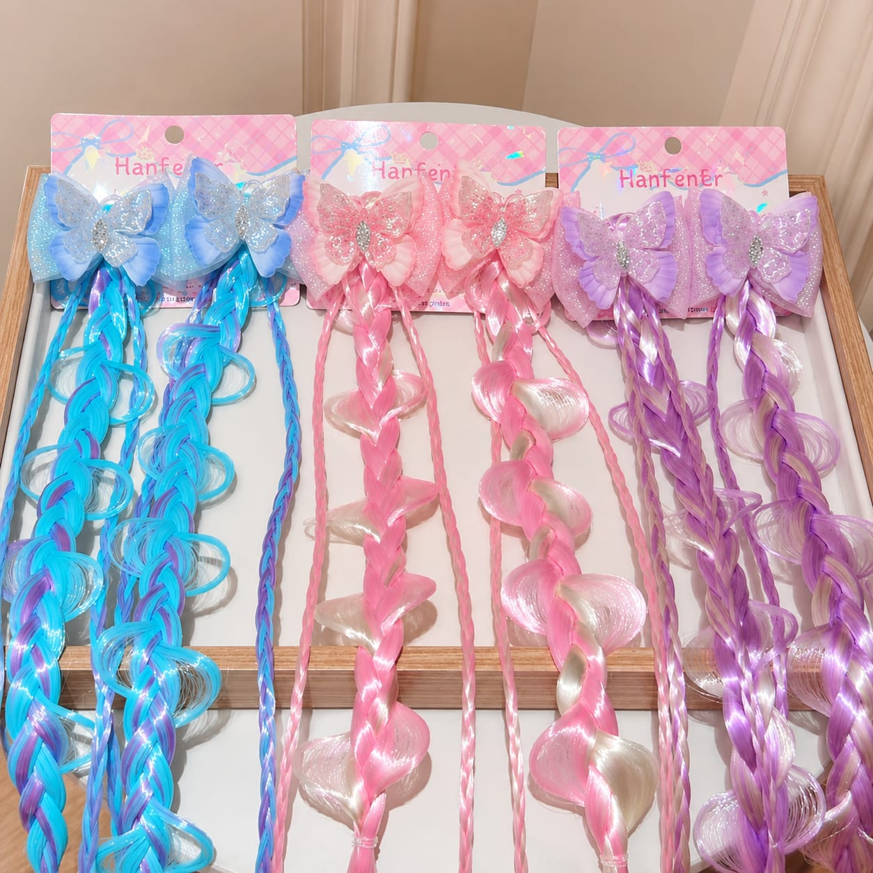 Korean Butterfly Braided Ponytail Hair Extension