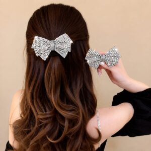 Fancy Metal Barrette Hair Clip for Women & Girls